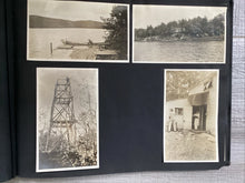 Load image into Gallery viewer, Antique WWI Era Snapshot Album Car Women Navy Airplane Football Sports
