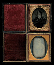 Load image into Gallery viewer, Lot 1/9 Plate Photos of Women 1840s 1850s 1860s Daguerreotype + Ambrotype Sealed

