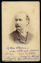 Load image into Gallery viewer, Rare Signed Photo of Journalist &amp; Jefferson Davis Biographer Frank H. Alfriend
