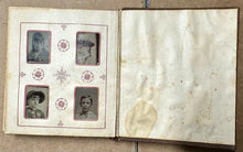 Load image into Gallery viewer, Miniature 1880s Tintype Album 48 Gem Photo Children School Kids ID’d Owner
