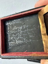 Load image into Gallery viewer, Sealed Daguerreotype &amp; Tintype Man &amp; Boy - Note Inside Of Case
