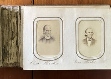 Load image into Gallery viewer, 1860s Photo Album Civil War Soldier Andersonville POW Mourning ID'd Quaker Fam
