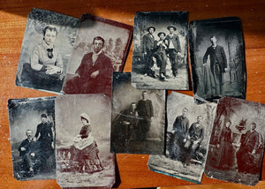 Lot of Tintypes 1870s and 1880s