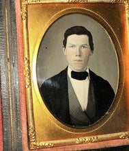 Load image into Gallery viewer, Redheaded Boy with EXTREME Freckles! 1/9 Ambrotype 1850s Photo
