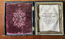 Load image into Gallery viewer, EMPTY 1/6 Union Case With Glass 1850s For Ambrotype Tintype Or Parts
