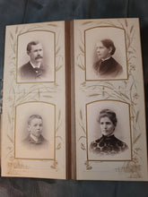 Load image into Gallery viewer, Large Album with 64 Cabinet Card Photos New York
