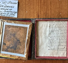 Load image into Gallery viewer, 1/6 Daguerreotype of ID'd Man WILLIAM TELL CLAUDE Annapolis Maryland
