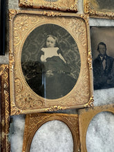 Load image into Gallery viewer, Lot Of Antique Photo &amp; Parts Civil War Stamp Hidden Mother Ambrotype Tintype

