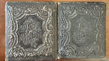 Load image into Gallery viewer, 1/6 Daguerreotype Little Girl ID&#39;d by Note + Braid of Hair - West Virginia 1840s
