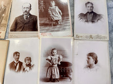 Load image into Gallery viewer, MICHIGAN photographer cabinet card lot incl Rare EMMA COLE Teacher Botanist Wiki
