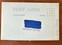 Load image into Gallery viewer, Little Girls Sew / Knitting Class Antique Photo RPPC Vintage 1910s Schoolhouse
