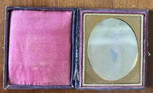 Load image into Gallery viewer, 1/6 Daguerreotype Handsome UNIBROW Long Hair Man Wearing Suit &amp; Vest 1840s
