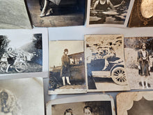 Load image into Gallery viewer, Big Lot of Antique Snapshot Photos Mostly Women &amp; Girls 1900s 1910s 1920s 1930s
