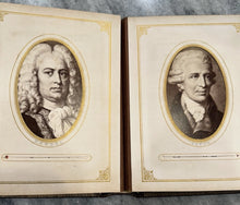Load image into Gallery viewer, CDV Album Musician Author Poet Shakespeare Ole Bull Burns Beethoven Famous Photo
