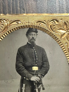 ID'd Civil War Soldier 1st NY Mtd Rifles / Abolitionist Fam, Died Africa 1860s