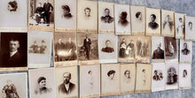 Load image into Gallery viewer, MICHIGAN photographer cabinet card lot incl Rare EMMA COLE Teacher Botanist Wiki
