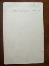 Load image into Gallery viewer, Sioux Indian Girls 1890s South Dakota Cabinet Card Photo
