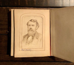 1860s 1870s Photo Album Kansas Iowa Many ID’d Crum Family Cdv Tintype Genealogy