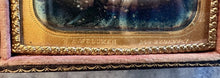 Load image into Gallery viewer, WELLMAN 1/6 Daguerreotype Cute Pouty Little Girl Tinted Pink Ribbons New York
