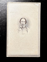 Load image into Gallery viewer, Rare 1860s CDV Anti Slavery Poet Elizabeth Hussey Sis John Greenleaf Whittier
