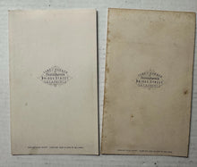Load image into Gallery viewer, Woman Scale Model Builder CDV Photo Lot DRYBURGH ABBEY Scotland Rare Miniature
