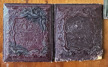 Load image into Gallery viewer, HANDSOME MAN WEARING WESTERN STYLE COWBOY HAT 1/6 PLATE DAGUERREOTYPE PHOTO
