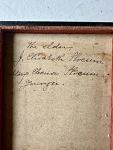 Load image into Gallery viewer, Two ID'd Slocum Sisters 1/6 Plate Ruby Ambrotype Identified Pennsylvania Girls
