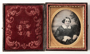 2 BROADBENT Daguerreotype Photo ID'd Sisters Philadelphia 1850s Lot