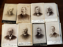 Load image into Gallery viewer, 38 SIGNED Cabinet Card Photo Massachusetts State Senators &amp; Representatives Lot
