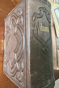 1860s Photo Album With Civil War Soldier Generals Lincoln Minnesota CDV Tintypes