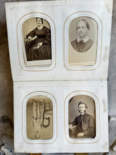 Load image into Gallery viewer, Antique Album + CDV Tintype Civil War Soldier Photo Connecticut 1860s 1870s
