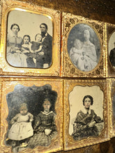 Load image into Gallery viewer, Lot Of 10 Uncased Ambrotype Daguerreotype Tintype Photo
