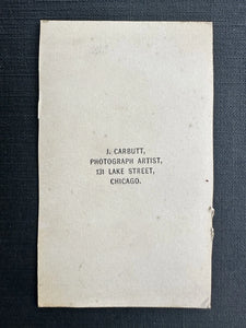 Rare CDV Photo Piano Virtuoso Louis Moreau GOTTSCHALK by Carbutt Chicago 1860s