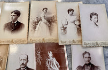 Load image into Gallery viewer, MICHIGAN photographer cabinet card lot incl Rare EMMA COLE Teacher Botanist Wiki
