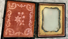 Load image into Gallery viewer, 1/6 Daguerreotype Cute Little Boy Wearing High Boots Holding Tinted Apple 1850s
