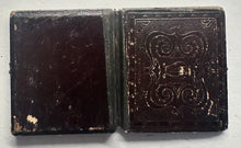 Load image into Gallery viewer, 1/6 Daguerreotype Bearded Man M.B. BRADY Case Lincoln Fam Resemblance!
