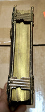 Load image into Gallery viewer, Victorian Era Embossed Leather &amp; Brass Antique Photo Album 1860s Storage Book
