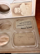 Load image into Gallery viewer, Large Leather Album with Civil War Soldiers ID'd 1860s CDV Tintype Photo
