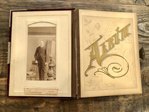 Depew Family Photo Album, Montana, California, Michigan Antique 1800s Genealogy