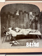 Load image into Gallery viewer, AFRICAN AMERICAN WOMAN DREAMING BLACK GHOST ANTIQUE SPIRIT 3D PHOTO SAMBO 1800s
