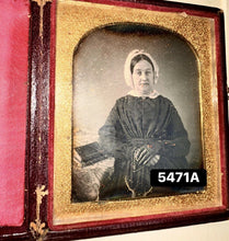 Load image into Gallery viewer, ANN ADAMS WILSON President Woodrow Wilson's Grandmother Rare Daguerreotype 1840s
