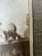 Load image into Gallery viewer, RARE 1914 Photo Baltimore Sculptor Edward Berge with his Fort McHenry Sculpture
