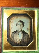 Load image into Gallery viewer, Early / 1840s 1/6 Daguerreotype of a Man Blind In One Eye Cornelius Int
