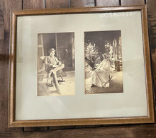 Load image into Gallery viewer, Colonel Henry Lee &amp; Wife Elizabeth Perkins 1870s Photo Brookline MA Soldier Rare
