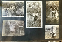Load image into Gallery viewer, 1910s Album Page with Crossdressing Kissing Girlfriends &amp; Other Women
