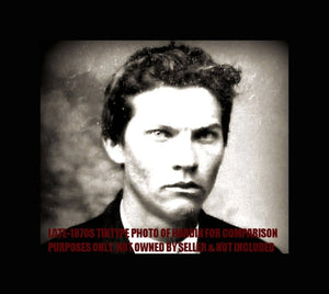 Intriguing Antique Tintype Photo Resembles Outlaw Gunfighter John Wesley Hardin