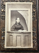 Load image into Gallery viewer, How Much Is That Lady In The Window? 1860s CDV Tennessee Photographer Unusual

