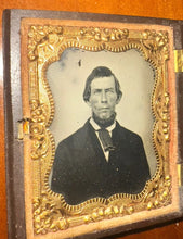 Load image into Gallery viewer, ORIGINAL CIVIL WAR USS MONITOR DOUBLE UNION CASE WITH AMBROTYPE PHOTOS
