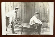 Load image into Gallery viewer, 1910s RPPC Trick Photography / Double Exposure Unusual Antique Postcard Boy
