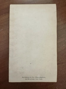 RARE! 1860s CDV Photo of Animal Artist & Sculptor ROSA BONHEUR Rockwood New York